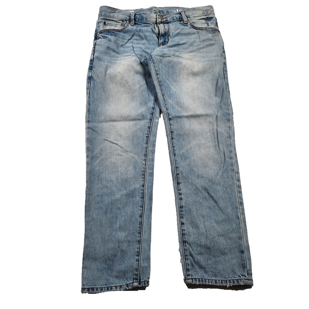 Gap Jeans Womens 27 R (Actual W32) Sexy Boyfriend 1969 Straight Leg Low Rise